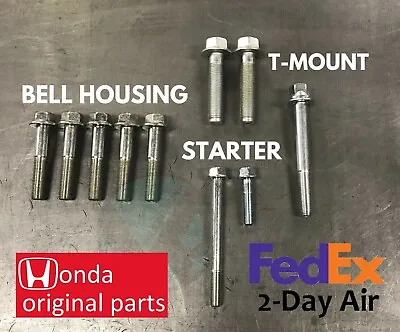 D Series Transmission Bolt Kit For Honda Acura All D15 D16Y8 D16Z6 5spd SOHC • $49.99