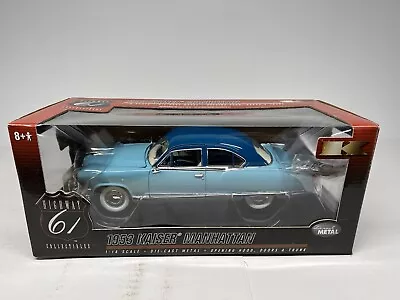 Highway 61 Collectibles 1953 Kaiser Manhattan 1/18 Scale Die-Cast New In Box • $179.95