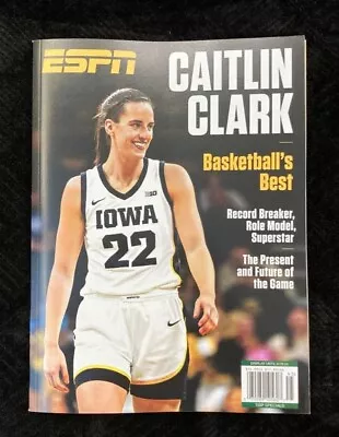 ESPN Caitlin Clark Paperback – March 29 2024 By The Editors Of ESPN (Author) • $22