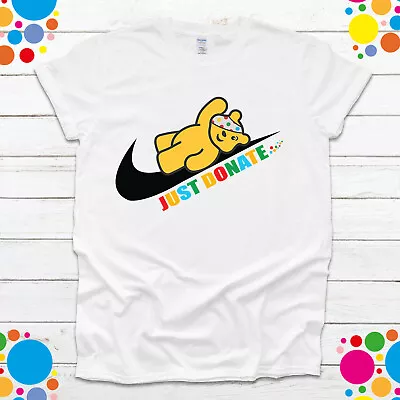 £11.99 • Buy Spotty Day Pudsey Bear Kids T-Shirt Children In Need Raise Lots Adult Boys Tee