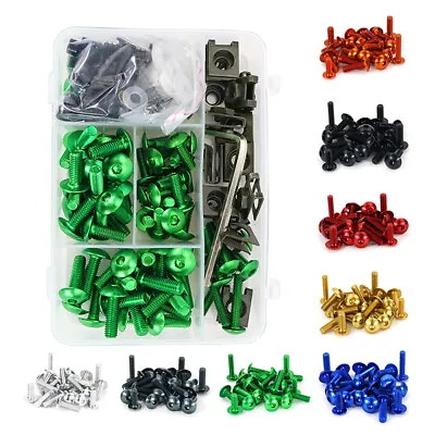 Motorcycle Complete Fairing Bolt Body Screws Kit Aftermarket Fit For Kawasaki • $18.59
