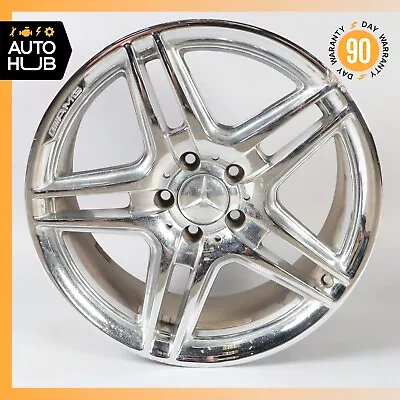 Mercedes W204 C250 C350 C63 8.5 X 18 18  Rear Wheel Rim Chrome 2044014202 OEM • $315.40