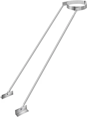 $134.99 • Buy Extended Roof Bracket Supports Chimney Stove Pipe For Duravent Triple Wall