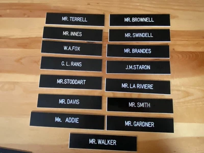 $45.55 • Buy EMD Electro Motive General Motors Locomotives Executive Seating Nameplates