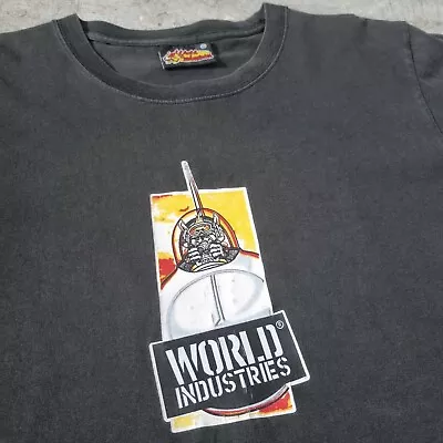 Vintage World Industries Skateboards Shirt M Skate Blind Birdhouse Hook-Ups Girl • $119