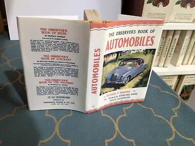 Observers Book Of Automobiles 1956 + Copy D/j • £29.99