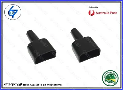 $5.50 • Buy 2 X Waterproof 50A Anderson Plug Dust Cable Sleeve Sheath Covers Black