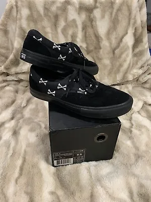 Vintage VANS 2007 Syndicate WTAPS Era  S  Cross Bones Black EUC Rare Size 9.5 • $225