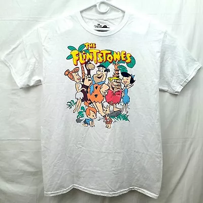 Warner Bros The Flintstones Unisex L Short Sleeve T-Shirt White NWT • $25