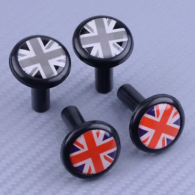 1 Pair Car Union Jack UK Flag Style Modified Door Lock Pin Fit For Mini Cooper • $10.37