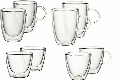 Latte Coffee Glasses Cups Mugs - Villeroy & Boch Artesano Selection - Hot N'cold • £18.99