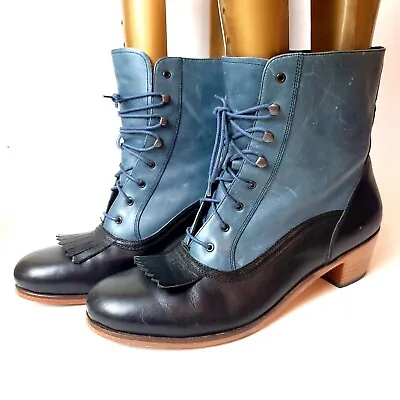 Women's Wolverine Nesbit Kiltie Boots Samantha Pleet 1000 Mile Size 11B • £48.65