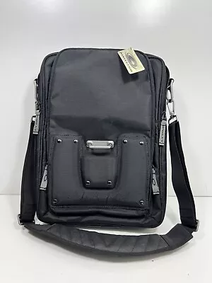 Oakley B2B Metal Hardware Black Work Street Messenger Bag (Missing Top Flap) NWT • $63.99