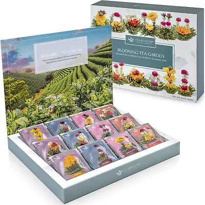 $29.95 • Buy Teabloom Blooming Tea Garden Assorted Flowering Tea Chest