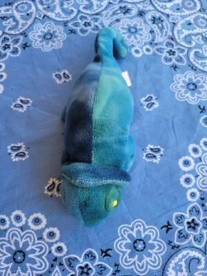 Green Chameleon Ty Beanie Baby Babies 1997 Plush Stuffed Animal 9  Toy • $6