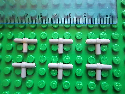 £1.79 • Buy Lego Technic 6 X Pneumatic / Hydraulic Hose T Connector Light Grey