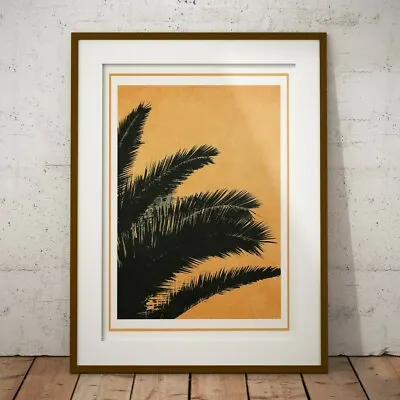 Tropical Plant Print Mid Century Deco Modern Decor Retro Print Poster A1 A2 A3  • $22.35