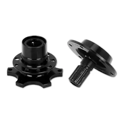 Black 6 Bolt Spline Racing Steering Wheel Quick Release Hub Adapter For Mazda • $39.95