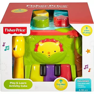 Fisher-price - Play And Learn Activity Cube From Tates Toyworld • $33