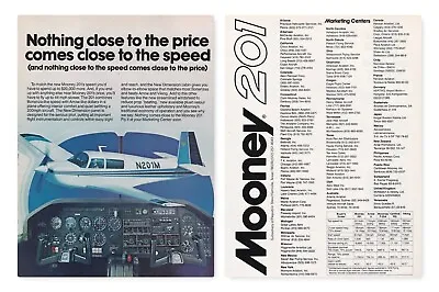 1976 Mooney 201 Aircraft Ad 8/19/2022dd • $9.49