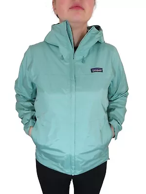 Patagonia Torrentshell Rain Jacket Womens Small 3L H2No Parka Lightweight Coat • $48.99