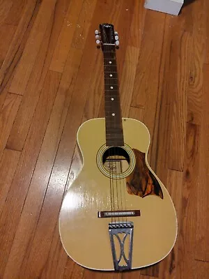 Vintage Regal Model T-11 Acoustic Parlor Guitar Read!!! • $100