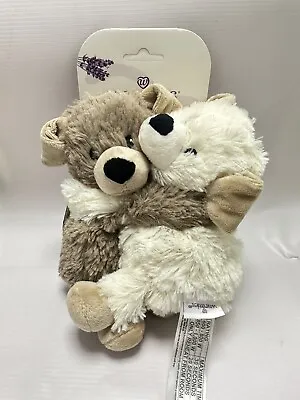 Warmies Warm Hugs 9  Puppies Small Microwaveable Lavender Gift Pack Cuddly Toys • £13.99