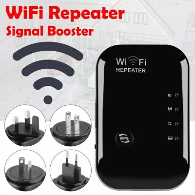 Internet Amplifier Signal Extender Network Accelerating WiFi Wireless Repeater • £8.33