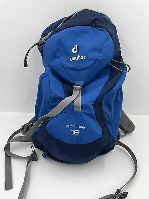 Deuter AC 18 Lite Hiking Backpack With Rain Cover EUC • $59.99