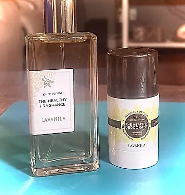 Lavanila-Pure Vanilla 3.4 Fl Oz Fragrance+2 Oz Deodorant~45+ High-End Products! • $150