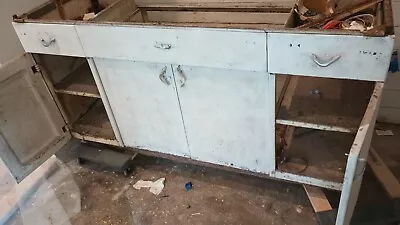 1950'S  YOUNGSTOWN BY MULLINS  METAL KITCHEN SINK  CABINET  ( NO SINK) Rough  • $70