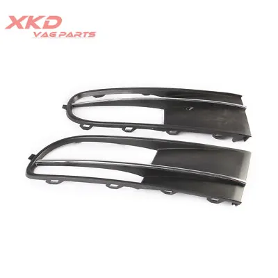 $55.99 • Buy Front Pair Bumper FogLight Grilles Grills For VW Beetle 12-16 Beetle Cabrio