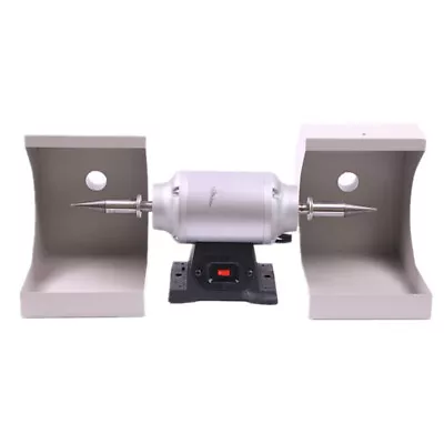 3000r/min Dental Lab Cutting/Polishing Lathe Machine With Dust Collector Hood • $878.90