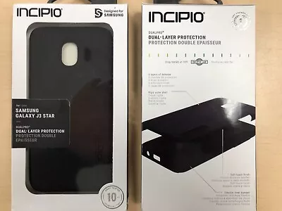 NEW Incipio Samsung Galaxy J3 (2018) J3 Star (T-Mobile) Dual-Layer Case In Black • $7.95