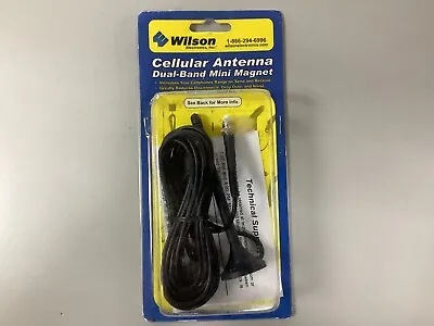 Wilson W-301113 Dual Band Mini Magnet Mount Cellular Antenna 301-168 • $28.50