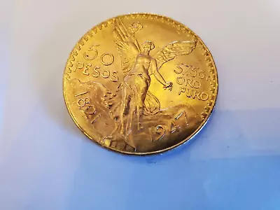 1947 Mexico Gold 50 Pesos • $2955