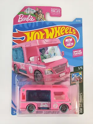 Hot Wheels Barbie Dream Camper 2021 New Model Getaways Barbie Movie • $4