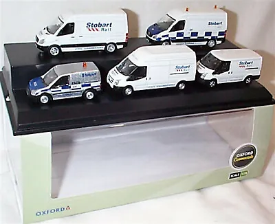 Mercedes Benz Sprinter & Ford Vans Stobart Rail & Air Set 1-76 Scale Mib 76SET73 • £34.70