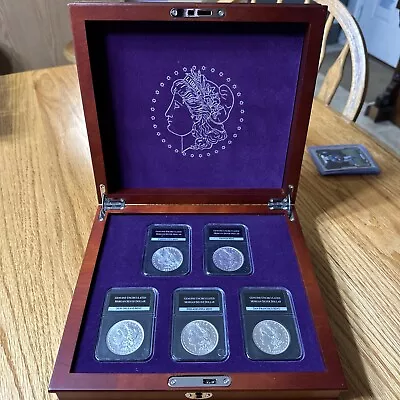 The Complete Uncirculated U.S. Morgan Silver Dollar Mint Collection • $649.99