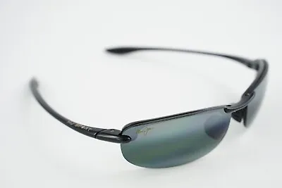 Frames Only! Maui Jim MJ-405-02 Polished Black Sunglasses Sports 64-17-130 • $44.50