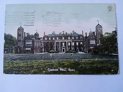 Cobham Hall Kent  1928  Vintage Thornton Postcard                     Refsa46 • £2.50