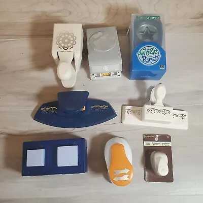 Paper Hole Punch Lot Shapers Whale New Used  Scrapbooking Crafts Stewart Ek + • $59