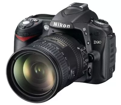 Nikon D D90 12.3MP Digital SLR Camera - Black (Kit W/ VR II 18-200mm Lens) • $757.37