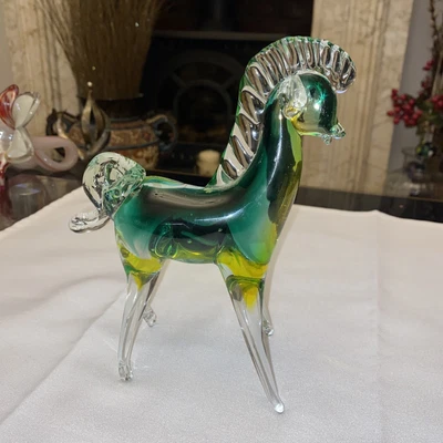 £70 • Buy Large Vintage Rare  7 Inch Murano Glass Fawn Or Horse.