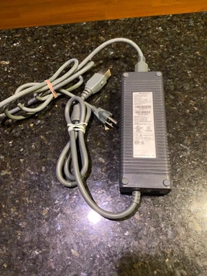 $14.99 • Buy Microsoft Xbox 360 Fat Power Supply Cord Brick Adapter