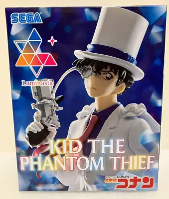 Detective Conan Phantom Thief Kid Kaito Kid Luminasta  Figure SEGA Japan NEW • $30