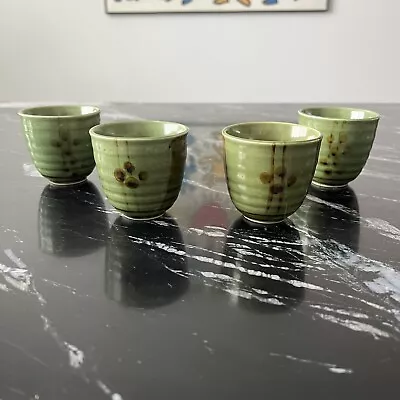 Japanese Wabu Sabi Tea Cups Set Of 4 • $10