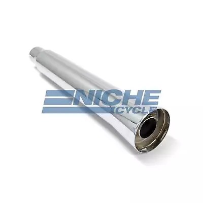 18  MAC Performance Universal Motorcycle Muffler Flare Tip Chrome 1.75  • $121.95