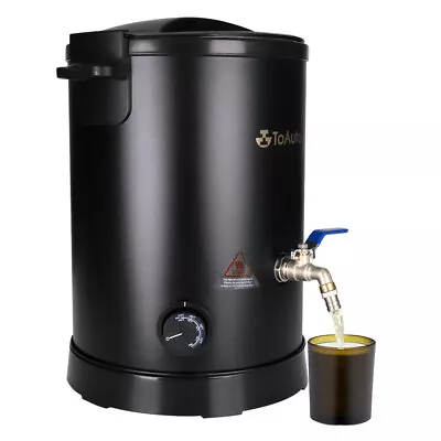 ToAuto 8L Wax Melting Pot For Candle Making Electric Melter Furnace 30-100℃ 220V • £115.98