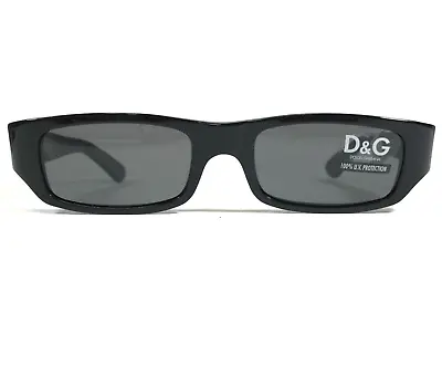$163.42 • Buy Dolce & Gabbana Sunglasses D&G 2004 421 Black Rectangular Frames W/ Black Lenses